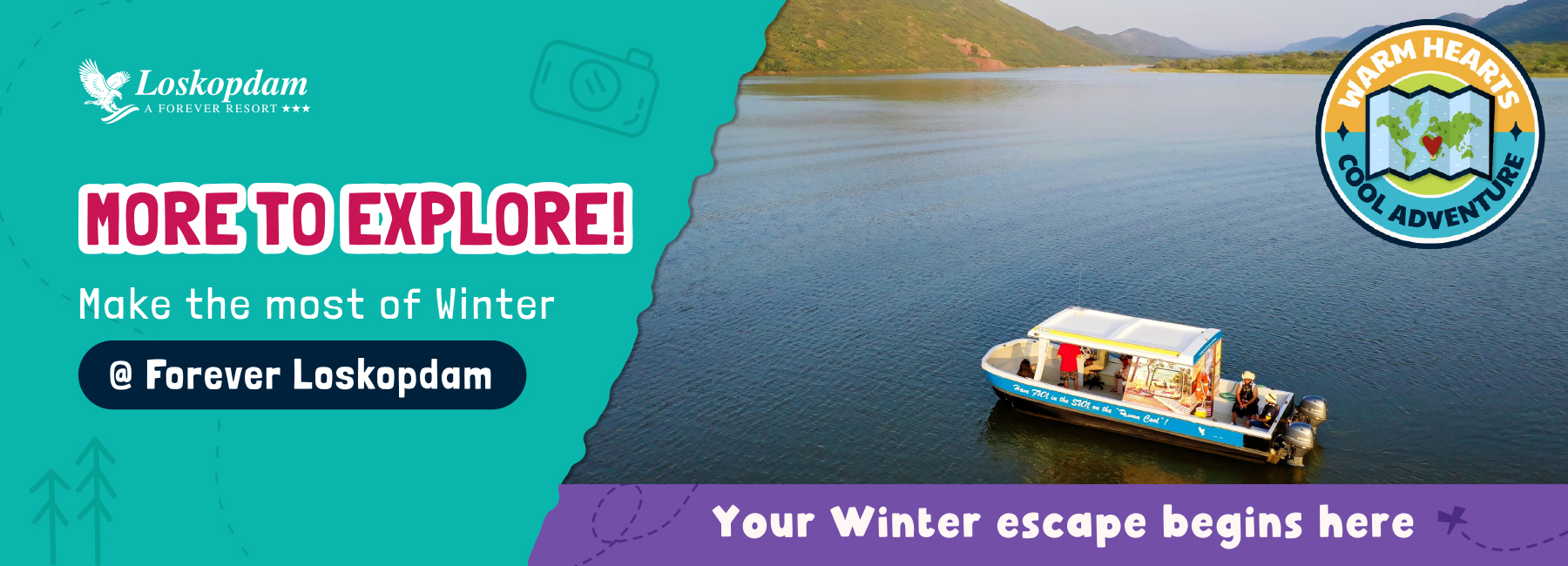 More to explore! Make the most of Winter at Loskop Dam