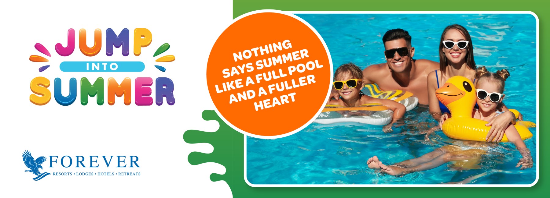 Jump into summer at Forever Resorts