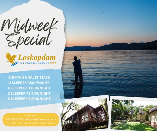 Midweek Savings At Loskopdam