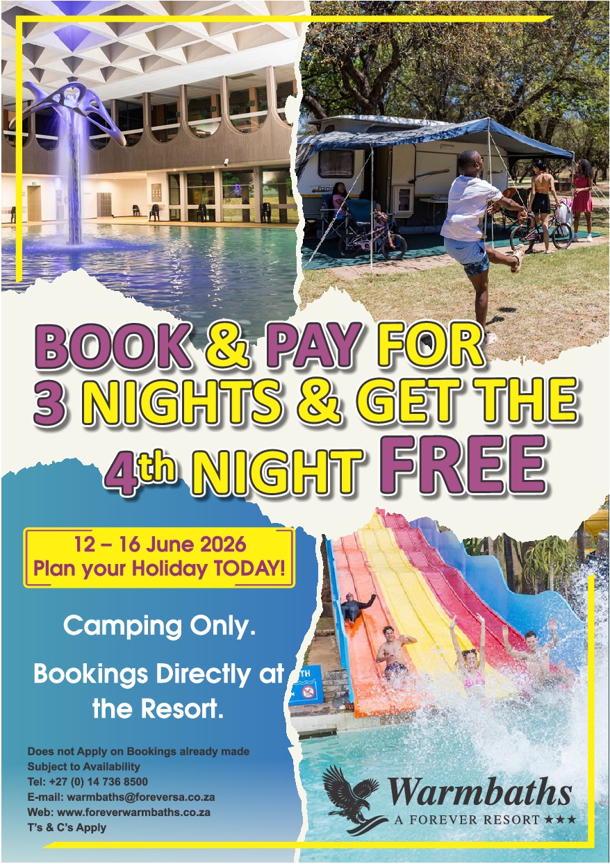 Book 3 Nights, Get the 4th Night FREE!